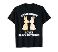 Quelqu'un Aime forger, Mignon Lapin de Pâques, Forgeron T-Shirt