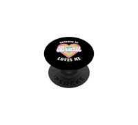 Quelqu'un au Brésil m'aime, Fier du Brésil brésilien PopSockets PopGrip Adhésif