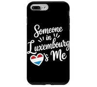 Quelqu'un Au Luxembourg M'aime Coeur Drapeau Coque pour iPhone 7 Plus/8 Plus