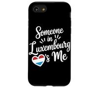 Quelqu'un Au Luxembourg M'aime Coeur Drapeau Coque pour iPhone SE (2020) / 7/8
