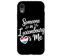 Quelqu'un Au Luxembourg M'aime Coeur Drapeau Coque pour iPhone XR
