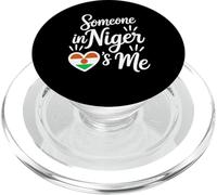 Quelqu'un Au Niger M'aime l'amour Longue Distance PopSockets PopGrip pour MagSafe