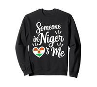 Quelqu'un Au Niger M'aime l'amour Longue Distance Sweatshirt
