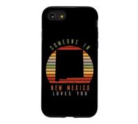 Quelqu'un au Nouveau-Mexique t'aime Vintage State Retro Coque pour iPhone SE (2020) / 7/8
