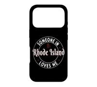 Quelqu'un au Rhode Island m'aime Grunge State Retro Coque pour iPhone 17 Pro