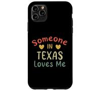 Quelqu'un au Texas m'aime Retro, État américain Coque pour iPhone 11 Pro Max
