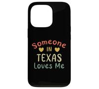 Quelqu'un au Texas m'aime Retro, État américain Coque pour iPhone 13 Pro