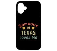 Quelqu'un au Texas m'aime Retro, État américain Coque pour iPhone 16 Plus
