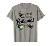 Quelqu'un Aux Bahamas M'aime Coeur Bahamas T-Shirt