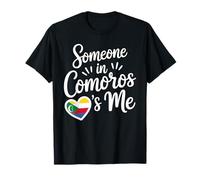 Quelqu'un Aux Comores M'aime l'amour Longue Distance T-Shirt