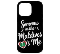 Quelqu'un Aux Maldives Est Mon Amoureux des Voyages Coque pour iPhone 14 Pro Max