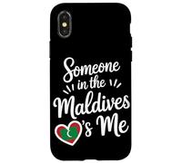 Quelqu'un Aux Maldives Est Mon Amoureux des Voyages Coque pour iPhone X/XS