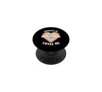 Quelqu'un dans la dernière frontière m'aime Alaska PopSockets PopGrip Adhésif