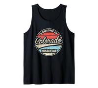 Quelqu'un dans Le Colorado me Manque, État américain, Cool, rétro Débardeur