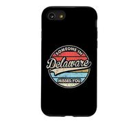 Quelqu'un dans Le Delaware Vous Manque, État américain Coque pour iPhone SE (2020) / 7/8
