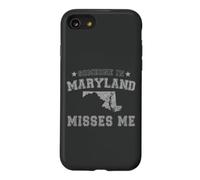 Quelqu'un dans Le Maryland me Manque Heart Vintage State Coque pour iPhone SE (2020) / 7/8