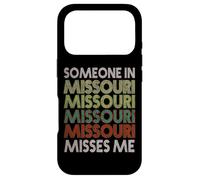 Quelqu'un dans Le Missouri me Manque State Retro Vintage Coque pour iPhone 17 Pro