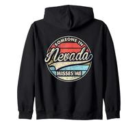 Quelqu'un dans Le Nevada me Manque, État américain, Cool, rétro Sweat à Capuche