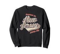 Quelqu'un dans Le New Jersey m'aime Retro State Vintage Sweatshirt