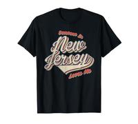 Quelqu'un dans Le New Jersey m'aime Retro State Vintage T-Shirt