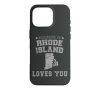 Quelqu'un dans Le Rhode Island t'aime Heart Vintage State Coque pour iPhone 16 Pro