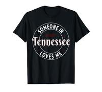 Quelqu'un dans Le Tennessee m'aime Grunge State Retro T-Shirt