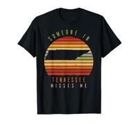 Quelqu'un dans Le Tennessee me Manque Vintage State Retro T-Shirt