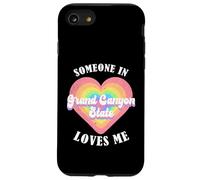 Quelqu'un dans l'État du Grand Canyon m'aime en Arizona Coque pour iPhone SE (2020) / 7/8