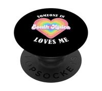 Quelqu'un en Afrique du Sud m'aime Proud South African Africa PopSockets PopGrip Adhésif