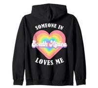 Quelqu'un en Afrique du Sud m'aime Proud South African Africa Sweat à Capuche