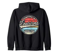 Quelqu'un en Alabama t'aime, État américain, Cool, rétro Sweat à Capuche