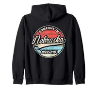 Quelqu'un en Alabama t'aime, État américain, Cool, rétro Sweat à Capuche