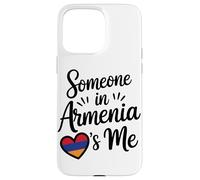 Quelqu'un en Arménie M'aime Cœur Drapeau Amour Coque pour iPhone 15 Pro Max