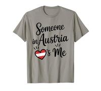 Quelqu'un en Autriche M'aime Longue Distance T-Shirt
