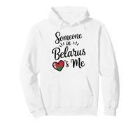 Quelqu'un en Biélorussie M'aime l'amour Longue Distance Sweat à Capuche
