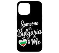 Quelqu'un en Bulgarie M'aime Coeur Drapeau Bulgarie Coque pour iPhone 13 Pro Max