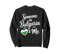 Quelqu'un en Bulgarie M'aime Coeur Drapeau Bulgarie Sweatshirt