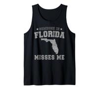 Quelqu'un en Floride me Manque Heart Vintage State Débardeur