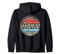 Quelqu'un en France m'aime Proud French Sweat à Capuche