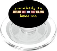 Quelqu'un en Géorgie m'aime avec des Enfants PopSockets PopGrip pour MagSafe