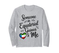Quelqu'un en Guinée Équatoriale M'aime Heart Pride Manche Longue
