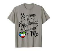 Quelqu'un en Guinée Équatoriale M'aime Heart Pride T-Shirt