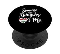 Quelqu'un en Hongrie M'aime l'amour Longue Distance PopSockets PopGrip Adhésif