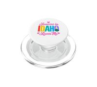 Quelqu'un en Idaho m'aime Mountain Forest State Love PopSockets PopGrip pour MagSafe