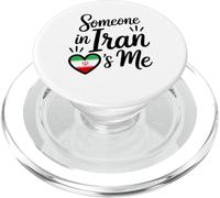 Quelqu'un en Iran S Moi Coeur Drapeau Amour Famille PopSockets PopGrip pour MagSafe