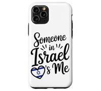 Quelqu'un en Israël M'aime Coeur Drapeau Fierté Coque pour iPhone 11 Pro