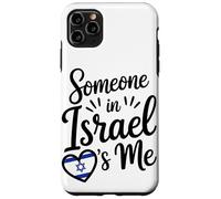 Quelqu'un en Israël M'aime Coeur Drapeau Fierté Coque pour iPhone 11 Pro Max