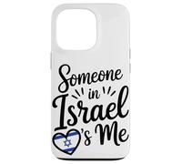 Quelqu'un en Israël M'aime Coeur Drapeau Fierté Coque pour iPhone 13 Pro