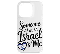 Quelqu'un en Israël M'aime Coeur Drapeau Fierté Coque pour iPhone 14 Pro