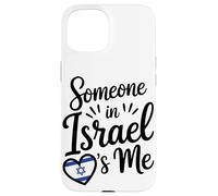 Quelqu'un en Israël M'aime Coeur Drapeau Fierté Coque pour iPhone 15